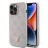 GUESS futerał do IPHONE 15 Pro Max GUHCP15XP4TDPP (PU Leather 4G Triangle Strass) różowy