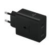 SAMSUNG oryginalna ładowarka sieciowa Typ C + kabel Typ C do Typ C PD 3A 50W EP-T5020XBEGEU czarna blister