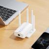 Wzmacniacz sieci bezprzewodowej WiFi 4 300 Mbp/s 230V Hoco HI35 biały