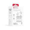 Słuchawki bezprzewodowe douszne Forcell F-Audio Master Pro TWS białe 0INT