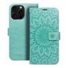 Etui z klapką na iPhone 16 PRO MAX Mezzo Book mandala zielone