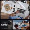 SPIGEN futerał ULTRA HYBRID MAG kompatybilny z MagSafe do IPHONE 15 Pro white