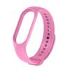 Pasek silikonowy do XIAOMI Mi Band 5 / 6 / 7 różowy (37)