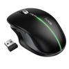 Myszka bezprzewodowa dual-mode (Bluetooth, 2.4G) 1600 dpi RGB Hoco GM40 czarna