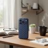 Etui z klapką na iPhone 17 Cubic Book niebieskie