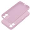Futerał do iPhone 12 MINI Silicone Mag Cover zgodny z MagSafe różowy