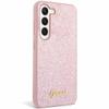 GUESS futerał do SAMSUNG S24 Plus GUHCS24MHGGSHP (Glitter Script) różowy