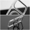 Etui na iPhone 12 Frame Circle Stand zgodne z MagSafe transparentne