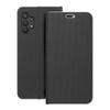 Etui z klapką na Samsung A32 5G Luna Book Carbon czarne