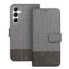Etui z klapką na Samsung A55 5G Gomma Book szare
