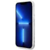 KARL LAGERFELD futerał do IPHONE 14 Pro KLHCP14LLBKLCS (Liguid Glitter Big KL Logo) srebrny