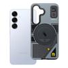 Etui na Samsung S25 Forcell F-Protect Levels Dual Layer 4D technology zgodne z MagSafe Military Drop-Test cyber grey