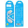 Kabel USB A do Micro USB Hoco 2,4A 1 m X113 szary