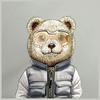 NIMMY nerka na ramię COOL&CUTE 2.0 Bear szara