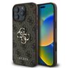 GUESS futerał do IPHONE 16 Pro GUHCP16L4GMGBR (4G PU Big Logo) brązowy
