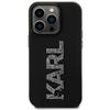 KARL LAGERFELD futerał do IPHONE 15 Pro Max KLHCP15X3DMBKCK (3D Logo Glitter) czarny
