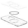 SPIGEN futerał ULTRA HYBRID MAG kompatybilny z MagSafe do S25 clear / white
