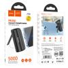 Powerbank Hoco 5000 mAh 2A z wbudowanym złączem Lightning J106 czarny