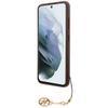GUESS futerał do SAMSUNG S24 Plus GUHCS24MGF4GBR (4G Charm) brązowy