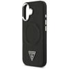GUESS futerał do IPHONE 17 kompatybilny z MagSafe GUHMP17SPSDTSCMK (PU W/ Triangle Logo) czarny
