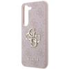 GUESS futerał do SAMSUNG A35 GUHCSA354GMGPI (4G Big Metal Logo) różowy