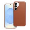 Futerał do Samsung S25 PLUS Leather Mag Cover zgodny z MagSafe brązowy