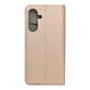 Etui z klapką na Samsung A36 5G Smart Case Book złote