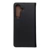 Etui z klapką na Samsung S25 Smart Pro Book skórzane czarne