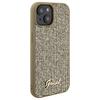 GUESS futerał do IPHONE 13 / 14 / 15 GUHCP15SPMSDGSD (Disco Metal Script) złoty