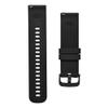 Pasek do zegarka 22mm Titmo Strap S1 silicone czarny