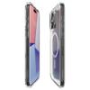 SPIGEN futerał ULTRA HYBRID MAG kompatybilny z MagSafe do IPHONE 16 Pro frost clear