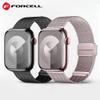 Pasek do Apple Watch Forcell F-Design FA14 magnetyczny stal 38 / 40 / 41 mm czarny