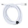 Kabel USB C do USB C PD QC3.0 3A 30W 3 m HD26 biały