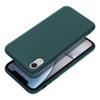 Futerał do iPhone XR Matt ciemnozielony