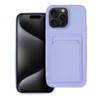 Futerał do iPhone 15 PRO MAX Card Case fioletowy