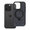 Etui na iPhone 16 Pro Quartz Circle Stand Mag Cover czarne