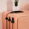 Organizer do kabli Blue Star PJ-OCZ7 magnetyczny - czarny (3 szt.)