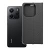 Etui z klapką na Xiaomi Redmi NOTE 14 5G Luna Book Carbon czarne