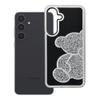 Etui na Samsung S25 FE Teddy Bear srebrne