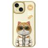 NIMMY futerał COOL&CUTE 2.0 Cat do IPHONE 15 khaki
