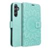 Etui z klapką na Samsung A34 5G Mezzo Book mandala zielone