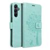 Etui z klapką na Samsung A15 4G / A15 5G Mezzo Book drzewo zielone