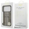GUESS futerał do IPHONE 17 Pro kompatybilny z MagSafe GUHMP17LP4RPSW (4G Printed Stripes) brązowy