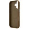 GUESS futerał do IPHONE 17 kompatybilny z MagSafe GUHMP17SPSDTSCMW (PU W/ Triangle Logo) brązowy