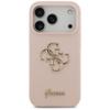 GUESS futerał do IPHONE 17 Pro GUHCP17LSC4GSMP (Silicone W/ Big 4G Script) różowy