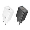 Ładowarka sieciowa do telefonu Hoco USB C QC PD 20W N60 czarna