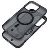 Etui na iPhone 16 PLUS Forcell F-Protect Levels Dual Layer 4D technology zgodne z MagSafe Military Drop-Test smoky black