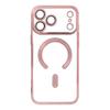 Futerał do iPhone 17 PRO MAX Electro Mag Cover zgodny z MagSafe złoty róż