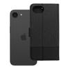 Etui z klapką na iPhone 16e (SE 4 2025) Gomma Book czarne