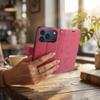 Etui z klapką na iPhone 17 PRO MAX Mezzo Book koty czerwone